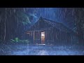 Therapy to Eliminate Insomnia, Sounds of Heavy Rain & Thunder Solutions for Sound Sleep