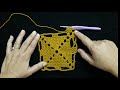 Crochet 3D Table Runner || English Tutorial || Corredor de mesa 3D de ganchillo