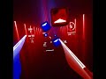 Beating Curtains All Night Long on expert+ - Beat saber