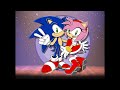 Sonic the Hedgehog and Amy Rose - Rewrite the Stars(AI Cover)