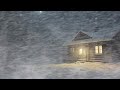 Extremely Strong Wind Sounds for Sleeping┇Heavy Blizzard & Loud Blowing Snow┇Sounds to Relax & Study