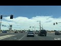 Driving on Cottonwood Lane and Pinal Ave in Casa Grande, Arizona