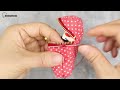 DIY Mini Zipper Pouch | Earphone Case Coin Purse Sewing Tutorial [sewingtimes]