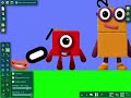 Numberblocks  obby and the floor is lava