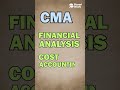 CA vs CMA | Which is Better #shorts