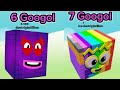 NUMBERBLOCKS INFINITY NUMBER 6 GOOGOL VS 7 GOOGOL  @Educationalcorner110 #learntocount