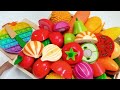 How to Cutting Wooden & Plastic Fruit Vegetables, Yellow Carrot | Satisfying Video Squishy ASMR