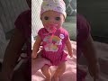 Baby Born Doll Lil’ Girl with Blue Eyes Part 2 Unboxing Video with Doll & accessories 👶🍼👼👣💝