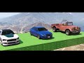 GTA 5 ONLINE : FRANKLIN VS MICHAEL VS TREVOR (WHICH IS BEST MAIN CHARACTER'S CAR?)