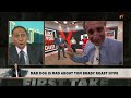 'TOM BRADY'S ROAST WAS GARBAGE!' 🤬 Mad Dog's hot take has Stephen A. up in arms | First Take