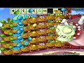 Gatling Cattail Pea 999 Gatling  vs 9999 Zombies | Plants and Zombies