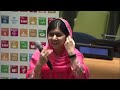 Malala Yousafzai (UN Messenger of Peace) conversation about girls' education