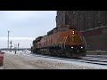 BNSF Ottumwa Sub And ALCO Action, Burlington, IA. 1/19/09.