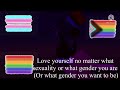 Just some LGBTQ+ stuff ￼😌 (READ DESC)