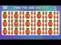 Find the ODD One Out - Fruit Edition - Easy, Medium, Hard Level