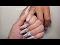 Sculpted gel nail extensions on form. Step by step nail tutorial for beginners.