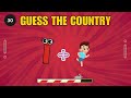Guess The Country |🌎Can You Guess The Country by Emoji? #quiz #guessthecountry #challenge