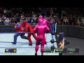 WWE 2K20 pink soliders vs chris chan hadicap match 1 vs 3 tag