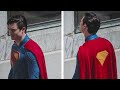 What's Going on With His Hair? - Superman Movie Set Photos