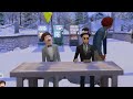 Sims 4, but my Sim is Terrible at Skiing.