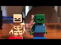 Monster school: the mobs kill Steve - LEGO Minecraft stop motion animation