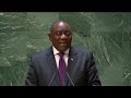🇿🇦 South Africa - President Addresses United Nations General Debate, 78th Session | #UNGA