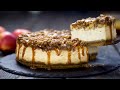 Caramel Apple Crisp Cheesecake