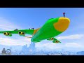 Spiderman Police Cars Transportation on Biggest Airplane | GTA V Mods