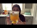 Golden Apple Cider-Ginger Mocktail | Non-Alcoholic Mixed Drinks | Festive Holiday Mocktail Recipes