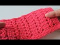 The newest crochet stitch. Do not pass by without looking. crochet pattern