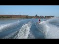 Waterskiing the Course