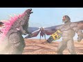 Godzilla x Kong: The New Empire | PART 2 | Stop motion Battle