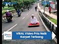 Viral Video Pria Naik 'Karpet Terbang' Bak Aladdin di Jalanan, Begini Trik dan Kisah di Baliknya