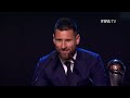 Lionel Messi reaction | The Best FIFA Men's Player 2019