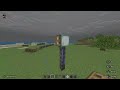 Minecraft_ how to build a modern lamp post 2.0