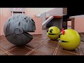 Pacman vs Robot Pacman vs Cartoon Cat Fun Adventure