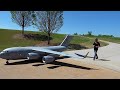 Building a GIANT RC C-17 Globemaster/ Paint and landing gear