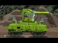 World of tanks: All episodes of infected Ratte bonus ending | Cartoons about tanks