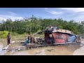 RICH SUDDENLY FINDS A TREASURE.! MINING GOLD IN THE BORNEO SWAMP ~ ALTIN ​​ARAMA DEREDE #mining