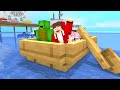 JJ STRONG vs Mikey LOVE Summer Vacation - Maizen Minecraft Animation