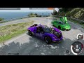 Escapando de INUNDAÇÃO EXTREMA com super carros no Multiplayer em BeamNG Drive com Mods Online