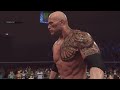 Wwe2k23 game play _ ray mysterio vs the rock ( Table match )