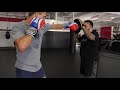 How To Hold Focus Mitts For Boxing and MMA