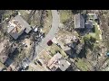 Drone footage shows extensive Little Rock tornado damage