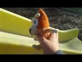 Bluey plush adventures: Bluey and friends go to the playground!