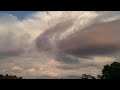 Cloud timelapses in Little Rock, Arkansas 5/14-16/2023