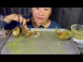 Masala Stir Fry Fish Curry With Mutton Fat Gravy Mukbang|Nepali Khana-Dal Bhat|Himal Rai Real Estate