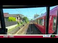 【4K60fps Cab view Japanese train】Kowa ~ Nagoya. Meitetsu Kowa Line. Limited Express.