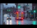 Manchester Fire Truck Responding | Rescue 1