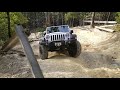 Jeep JK Daniel trail at Uwharrie